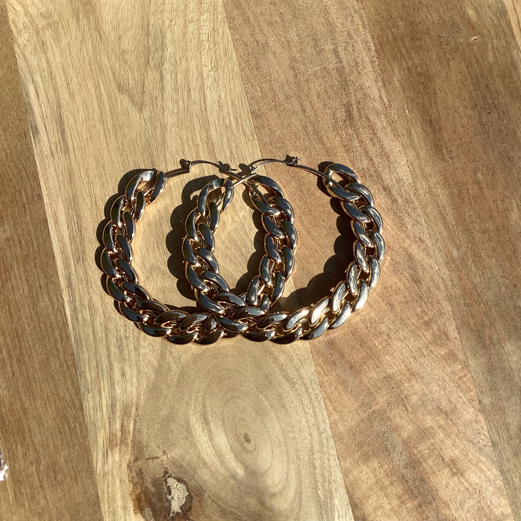 Inc Gold Hoops